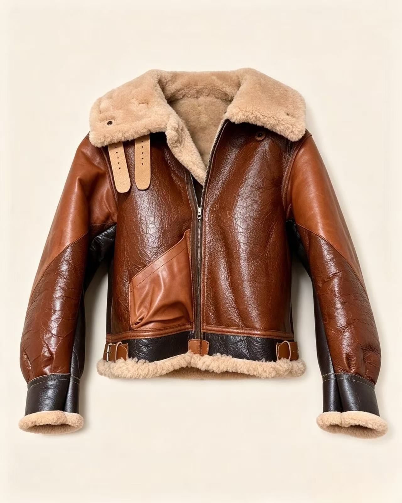 Retro B3 Shearling Flight Jacket